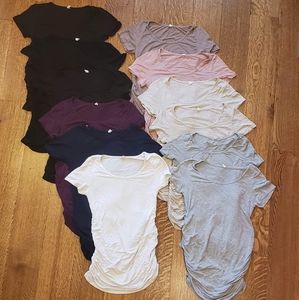 Pink blush Maternity Top lot ONLY 6 LEFT